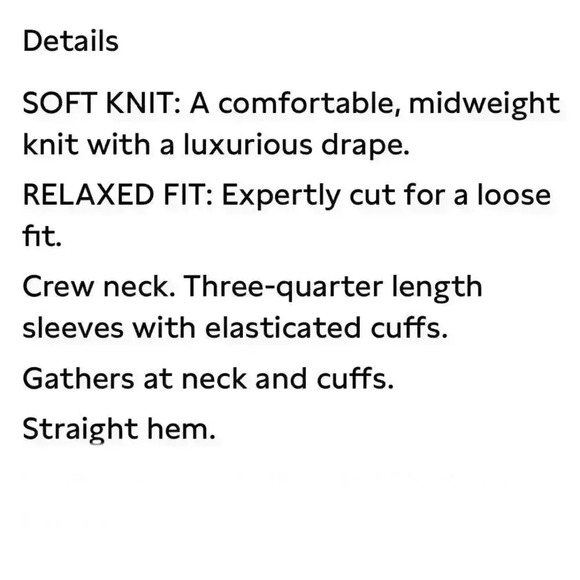 Banana Republic Grey Knit Poet Top - Picture 4 of 8